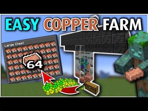 Minecraft copper farm easy spawner copper xp farm – Artofit