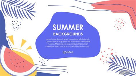 Summer Powerpoint Templates