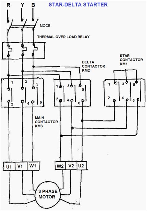 Star Delta Starter Wiring