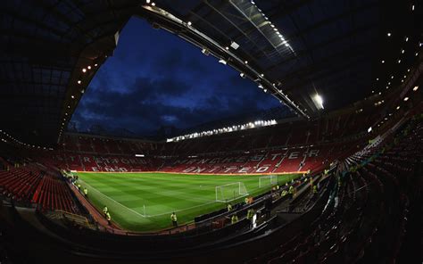 Download wallpapers 4k, Old Trafford, football stadium, Manchester ...