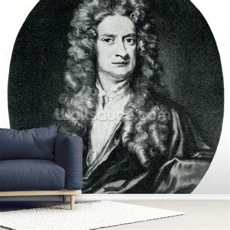 Isaac Newton Wallpaper Mural | Wallsauce US