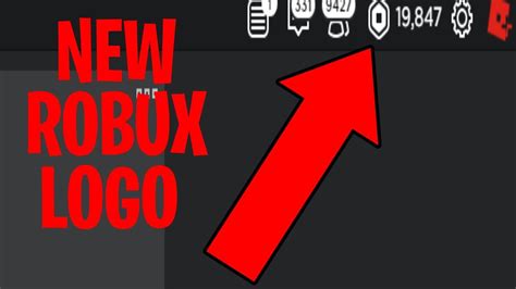 NEW ROBUX LOGO UPDATE! - YouTube