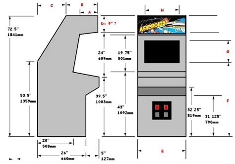 Arcade Cabinet Plans Pdf | Cabinets Matttroy