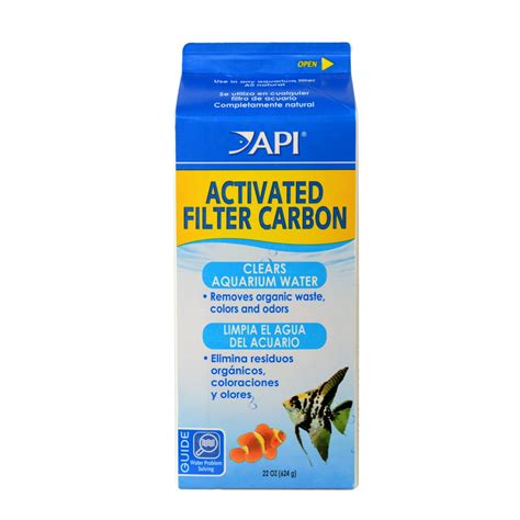 API Activated Filter Carbon, Aquarium Filtration Media, 22 oz - Walmart ...