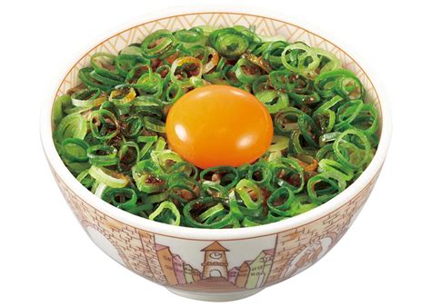 Gyudon with green onion and egg - World Branding Awards