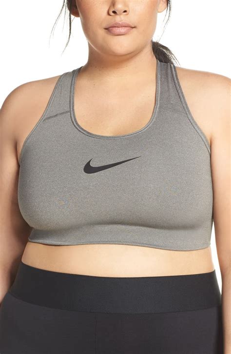 Nike Dry Swoosh Bold Sports Bra (Plus Size) | Nordstrom