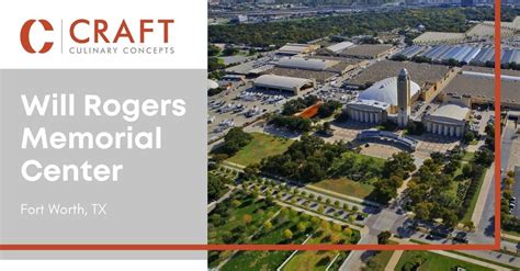 Will Rogers Memorial Center Names Craft Culinary Concepts as Official Food & Beverage Provider