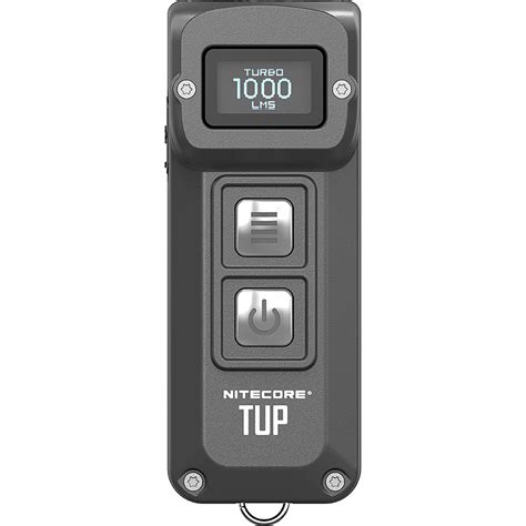 Nitecore TUP Rechargeable Pocket Flashlight (Gray) TUPGRAY B&H
