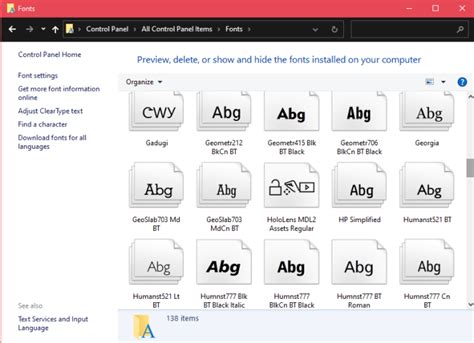 Windows 10 - Best Method to Change the Default Font