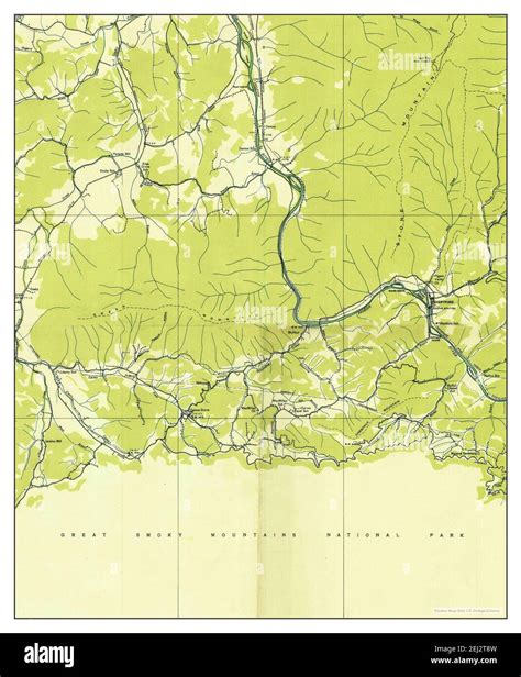 Hartford, Tennessee, map 1935, 1:24000, United States of America by Timeless Maps, data U.S ...