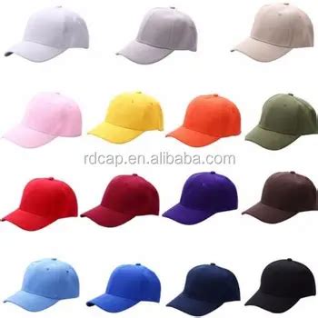 All Kinds Of Colors Hats Promotion Custom Cotton Sports Brand Your Own Caps In China Factories ...