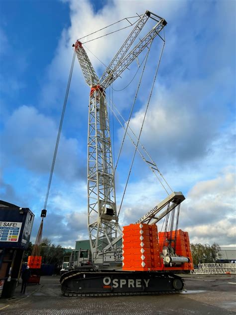 Osprey Group expands fleet with crawler cranes - Osprey