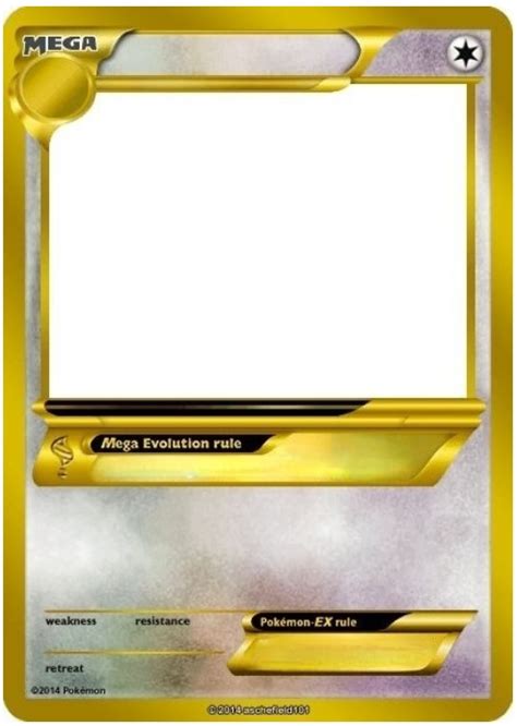 Pokemon card Blank Template - Imgflip