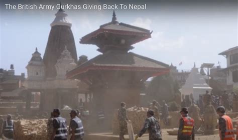 The British Army Gurkhas Giving Back To Nepal