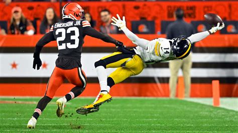 Can't-Miss Play: Pittsburgh Steelers rookie wide receiver George Pickens submits catch of the ...