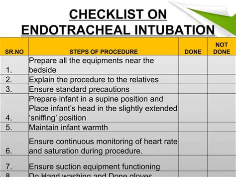 Endotracheal intubation nursing procedure | PPT