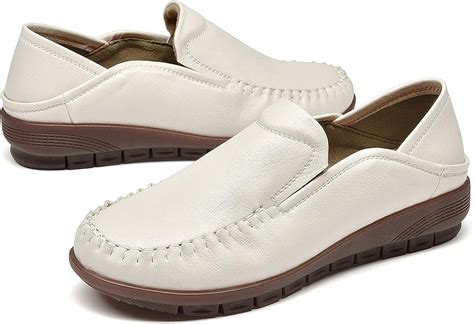 Amazon.com | VJH confort Women’s Soft Loafers, Comfort Slip-on Casual Walking Flat Driving ...