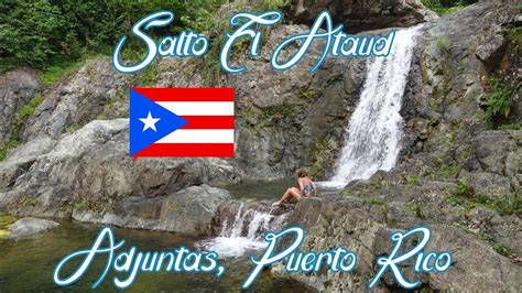 Coffin WaterFall AKA Salto El Ataud - Adjuntas, Puerto Rico (plus a stop in the plaza) - YouTube