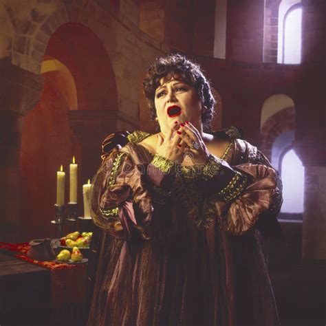 Female opera singer_3 stock image. Image of drama, lady - 6020595