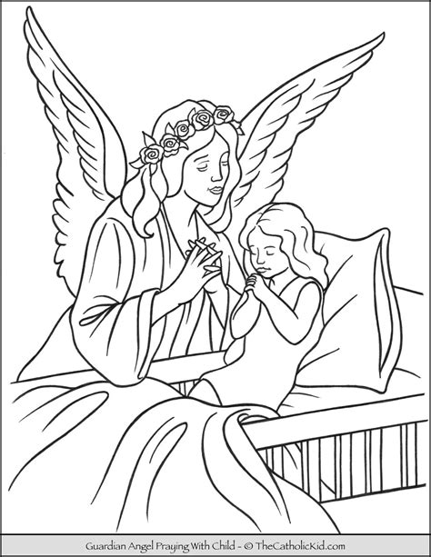 Coloring Pages Angel : Angel Coloring Page Stock Illustration Download ...