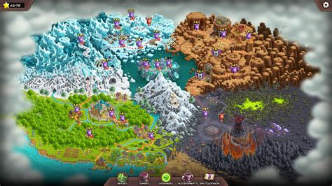 Kingdom Rush Vengence PC Review | Fantasy world map, World map art ...