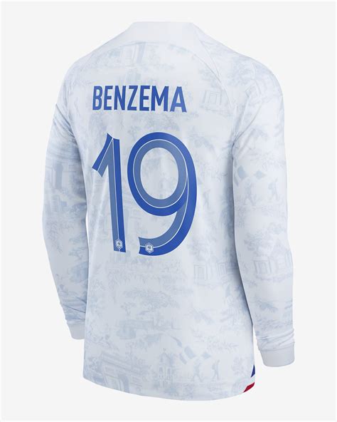 France National Team 2022/23 Stadium Away (Karim Benzema) Men's Nike ...