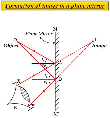 With the help of a labelled ray diagram describe h - Tutorix