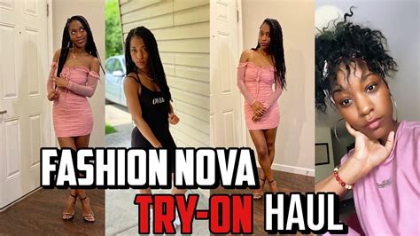 Fashion Nova Try-On HAUL ! - YouTube