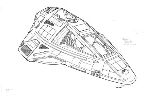 Star Trek Blueprints: Delta Flyer Shuttle Supplemental Drawings