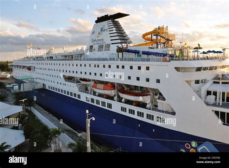 Celebration cruise ship, Nassau, Bahamas Stock Photo - Alamy