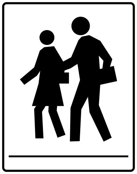 RA-3R Right Side School Crosswalk Sign - Traffic Depot Signs & Safety