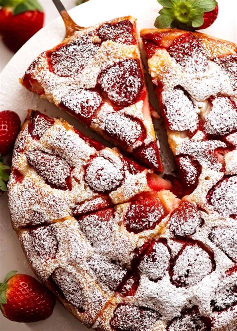 Strawberry Cake - really easy cake recipe | RecipeTin Eats