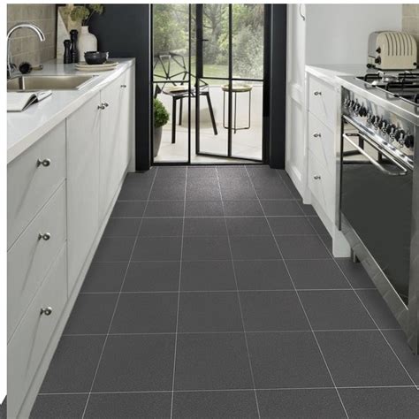 Matt Dark Grey Vitrified Porcelain Tile - Western Distributors