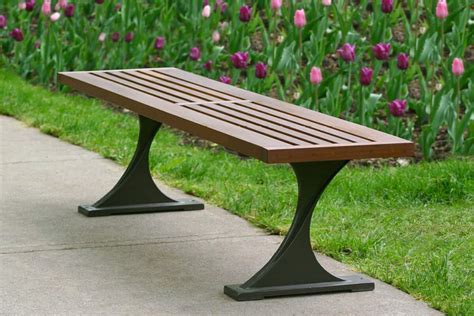 Composite Benches For Commercial Park And Outdoor Furniture Use - UNIFLOOR