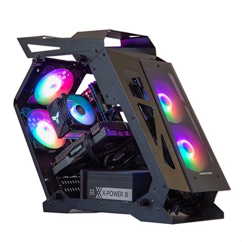 Vỏ Case Máy Tính GAMING START - ROG (Robot) sẵn 6 fan - ONEWAYPC | ONEWAYPC