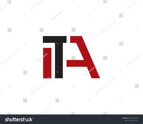 Initial Letter Ita Icon Vector Logo Stock Vector (Royalty Free ...