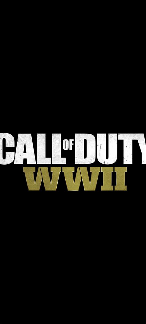 1080x2400 Call Of Duty WW2 Logo 8k Google Pixel 7 ,HD 4k Wallpapers,Images,Backgrounds,Photos ...