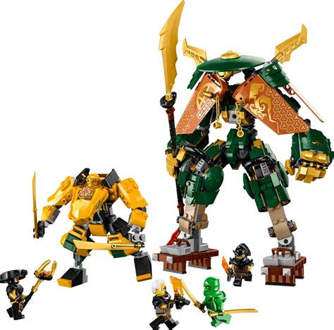 LEGO 71794 Ninjago Dragons Rising Lloyd and Arin's Ninja Team Mechs | BrickEconomy