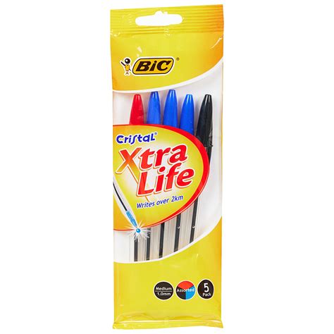 Bic Cristal Pens 5pk – The Reject Shop