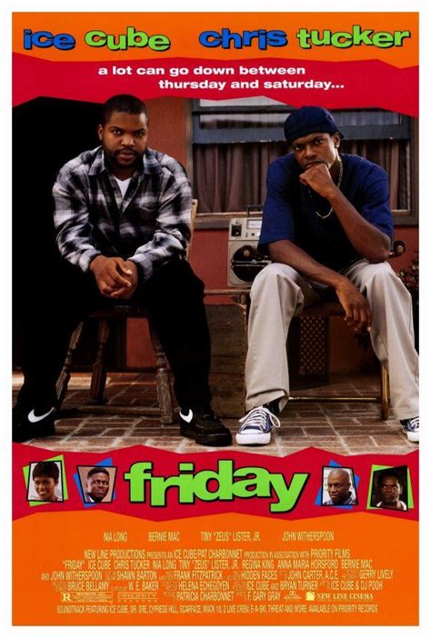 Friday movie poster | Friday movie, Chris tucker, Comedy movies