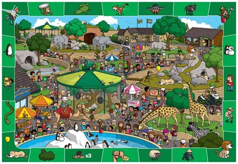 Agudeza visual - activiTEA 100 Piece Puzzles, Jigsaw Puzzles For Kids, Picture Puzzles, Hidden ...