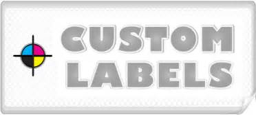 SKS Bottle & Packaging - Custom Labels, 2.5" x 1.125" Rectangular ...