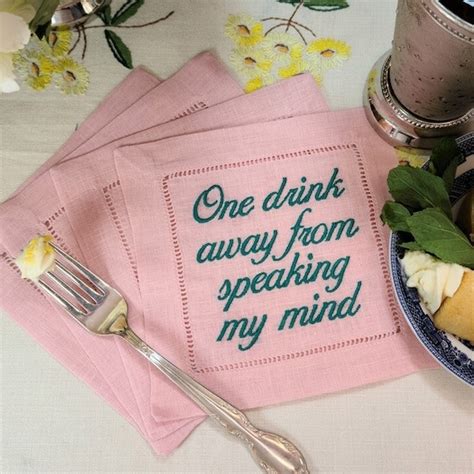 Funny Cocktail Napkins - Etsy