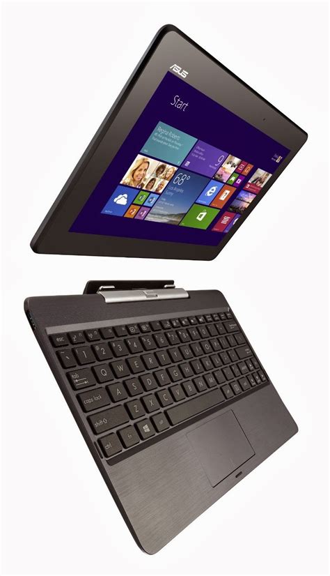 ASUS Transformer Book T100 2-in-1 ultraportable laptop with 10-inch ...