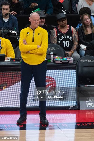 Head coach of the Indiana Pacers Rick Carlisle during the Toronto ...