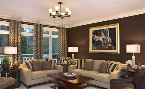 50 Cool Brown Sofa Ideas For Living Room Decor | Brown walls living ...