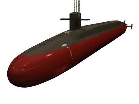 USS Ohio submarine 3d model 3dsmax files free download - CadNav