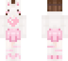 bunny minecraft girl pink conejo rosa chica | Minecraft Skins