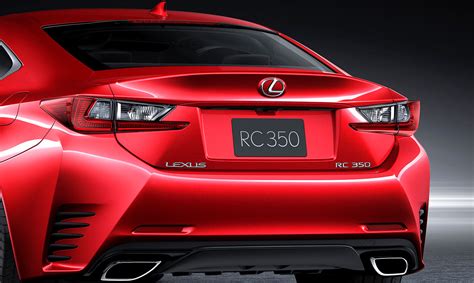 Lexus RC Coupe Getting New Red Paint Color - autoevolution