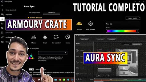 AURA SYNC E ARMOURY CRATE TUTORIAL ATUALIZADO 2023! - YouTube